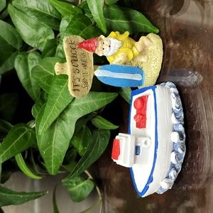 Beach house Gnome decor shelf sitters